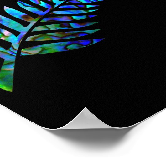 New Zealand Fern  Poster (Hoek)