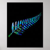 New Zealand Fern  Poster (Voorkant)