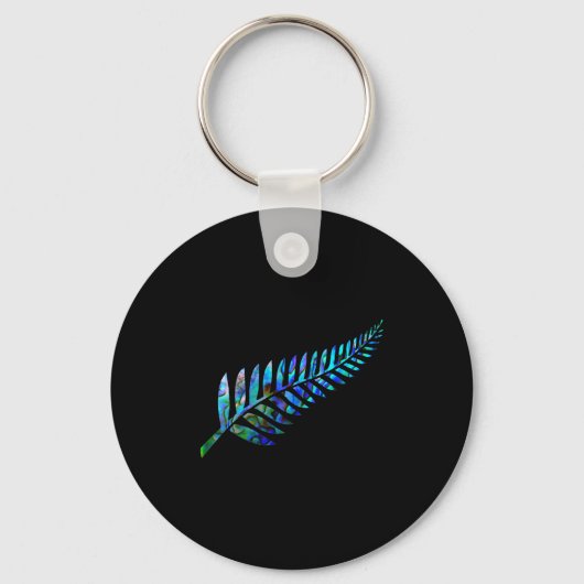 New Zealand Fern  Sleutelhanger (Voorkant)