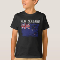 New Zealand Flag Distressed