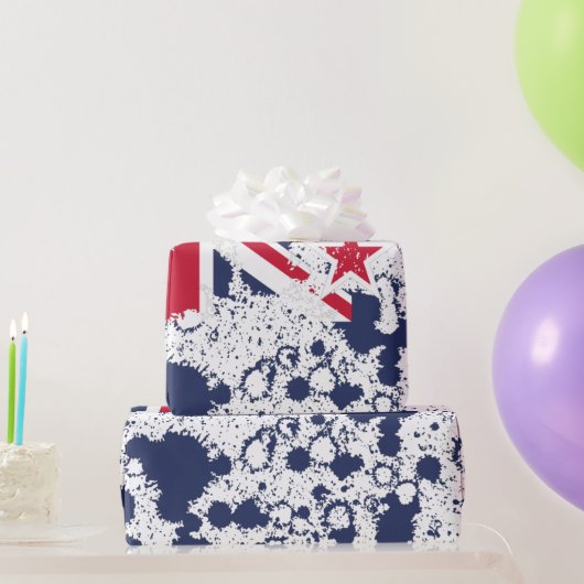 New Zealand FLAG KCALIMA effect by Masanser Cadeaupapier (Feestgeschenken)