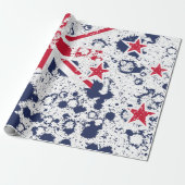 New Zealand FLAG KCALIMA effect by Masanser Cadeaupapier (Uitgerold)