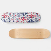 New Zealand FLAG KCALIMA effect by Masanser Persoonlijk Skateboard (Horizontaal)
