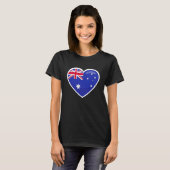 New Zealand Flag Pocket Heart T-shirt (Voorkant volledig)