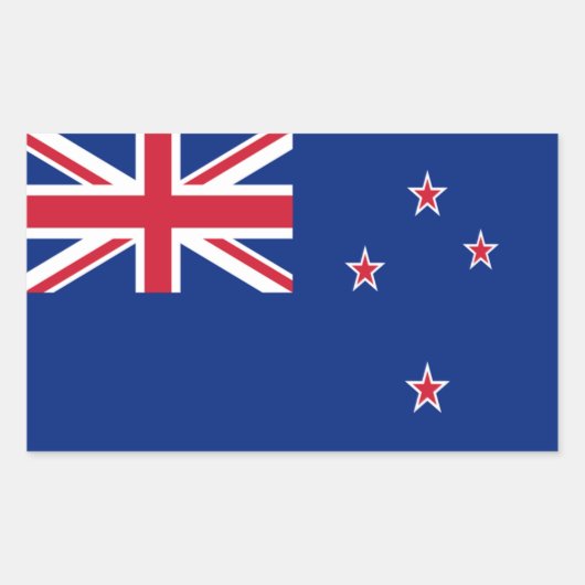 New Zealand Flag Sticker (Voorkant)