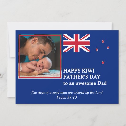NEW ZEALAND Happy Vaderdag GEWELDIGE DAD Kaart (Voorkant)