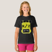 New Zealand Hiking - Walling NZ - Trail Walks NZ T-shirt (Voorkant volledig)