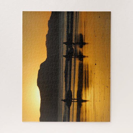 New Zealand Jigsaw Puzzle Gisborne surfer Legpuzzel (Verticaal)