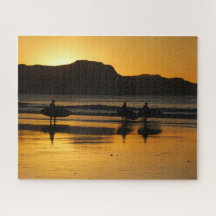 New Zealand Jigsaw Puzzle Gisborne surfer