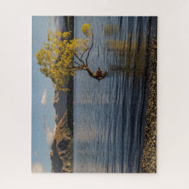 New Zealand Jigsaw Puzzle - Lake Wanaka tree Legpuzzel