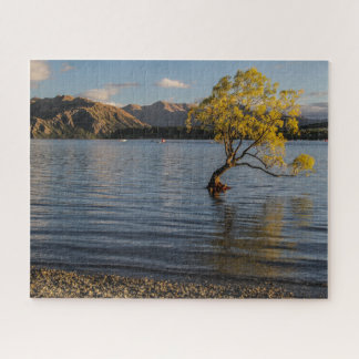 New Zealand Jigsaw Puzzle - Lake Wanaka tree Legpuzzel