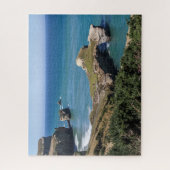 New Zealand Jigzaag Puzzle - Tunnel Beach Dunedin Legpuzzel (Verticaal)