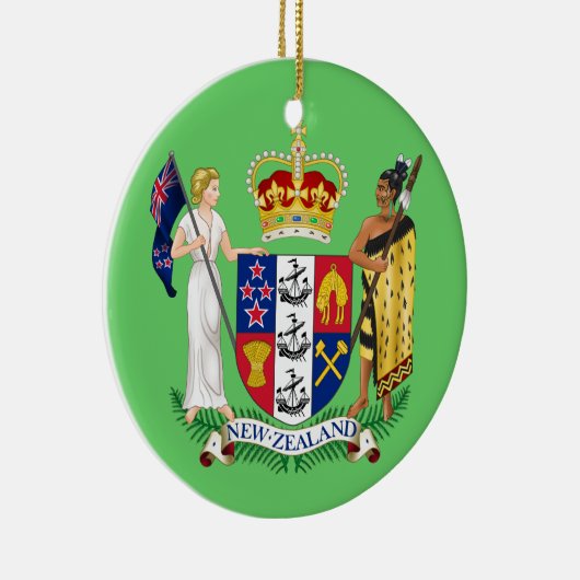NEW ZEALAND kerstversiering Keramisch Ornament (Rechts)