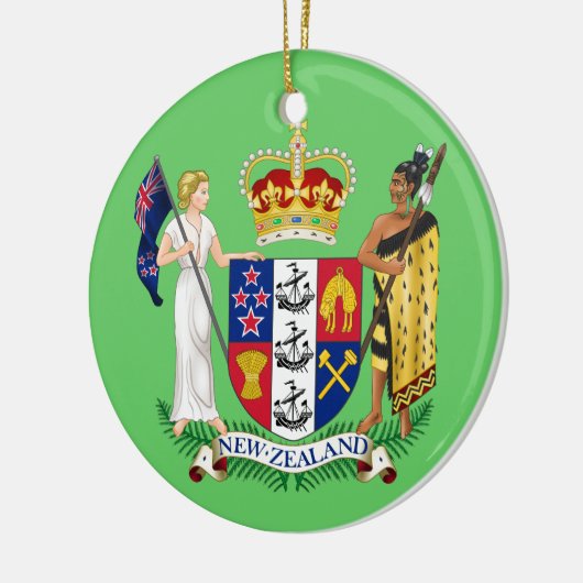 NEW ZEALAND kerstversiering Keramisch Ornament (Links)