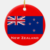 NEW ZEALAND kerstversiering Keramisch Ornament (Achterkant)