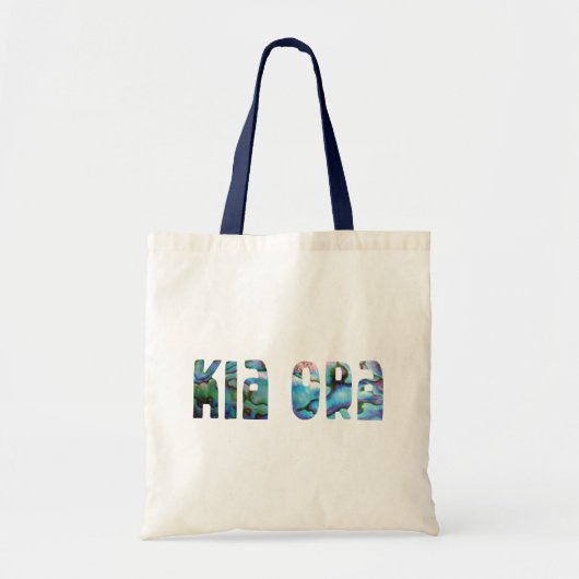 NEW ZEALAND KIA ORA PAUA TOTE BAG (Voorkant)