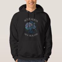 NEW ZEALAND KIWI FERN PAUA HOODIE