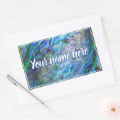 NEW ZEALAND KIWI PAUA  STICKER (Envelop)