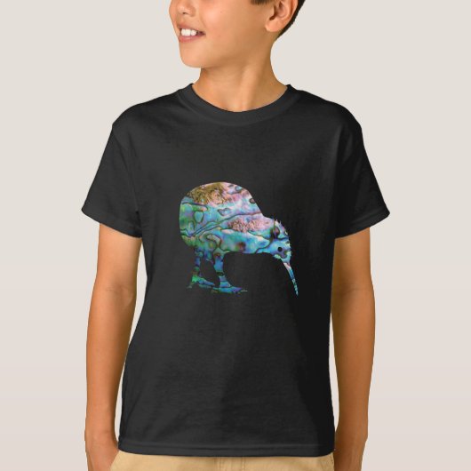 NEW ZEALAND KIWI PAUA T-Shirt (Voorkant)