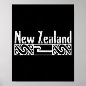 New Zealand Maori Flag  Poster (Voorkant)