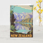 New Zealand Mountian Kaart (Gele Bloem)