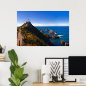 New Zealand: Nugget Point Poster (Thuiskantoor)