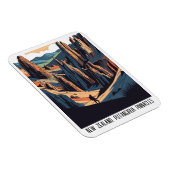 New Zealand Putangirua PinnaclesTravel Magneet (Rechterzijde)