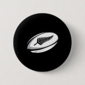 New Zealand Rugby Jersey  Ronde Button 5,7 Cm (Voorkant)