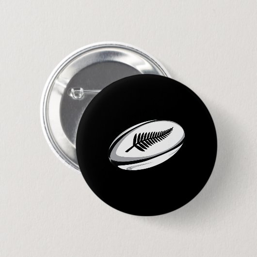 New Zealand Rugby Jersey  Ronde Button 5,7 Cm (Voorkant /achterkant)