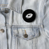 New Zealand Rugby Jersey  Ronde Button 5,7 Cm (In situ)