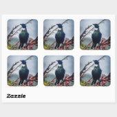 New Zealand Tui Bird Sticker (Vel)