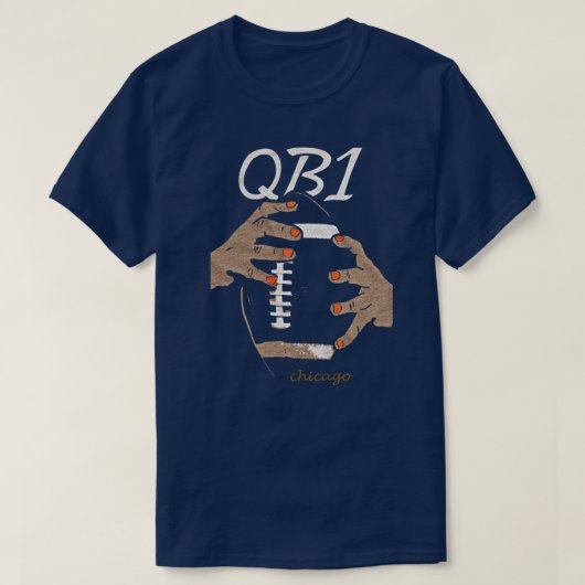 newa football amercan QB T-shirt (Design voorkant)