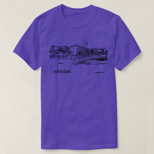 Newark California TShirt 3 (Design voorkant)