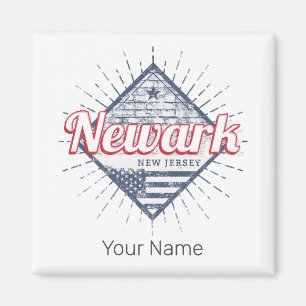 Newark City New Jersey Verenigde Staten  Verenigde Magneet