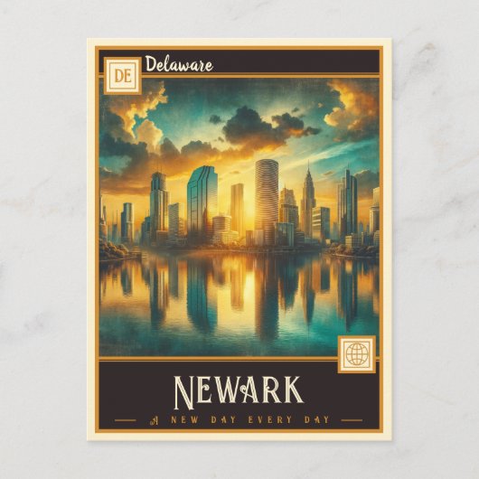 Newark, Delaware |  BRIEFKAART (Voorkant)