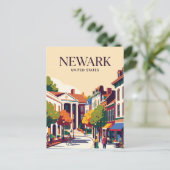 Newark Delaware Briefkaart (Staand voorkant)