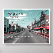 NEWARK DELAWARE POSTER (Voorkant)