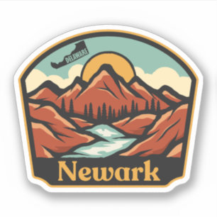 Newark, Delaware  Sticker