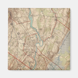 Newark en Paterson, New Jersey Magneet