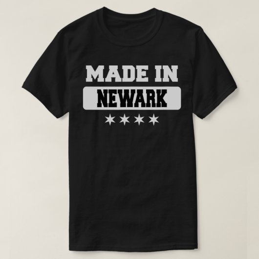 Newark Gemaakt in Newark T-shirt (Design voorkant)