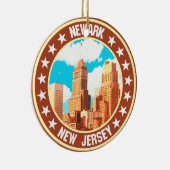 Newark Keramisch Ornament (Rechts)