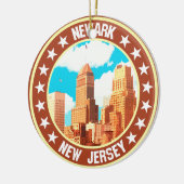 Newark Keramisch Ornament (Links)