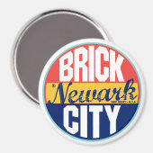 Newark  label magneet (Voorkant / Achterkant)