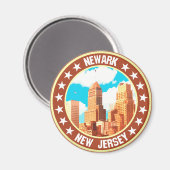Newark Magneet (Voorkant / Achterkant)