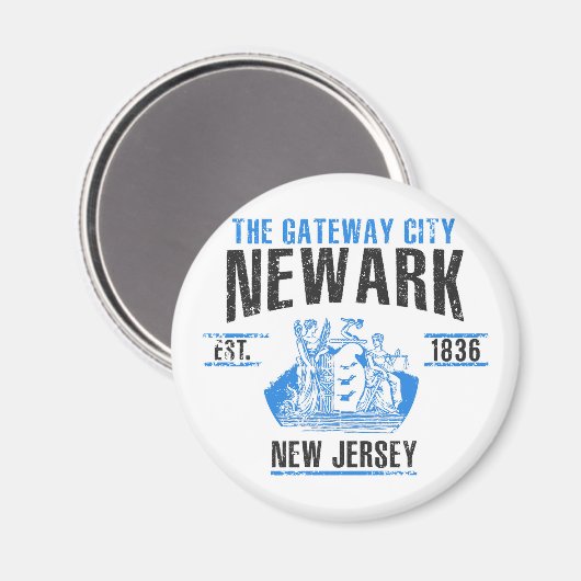 Newark Magneet (Voorkant / Achterkant)