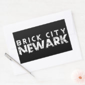 Newark, New Jersey - Brick City - STICKERS (Envelop)