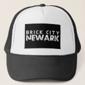 Newark, New Jersey - Brick City - TRUCKER HAT Trucker Pet (Voorkant)