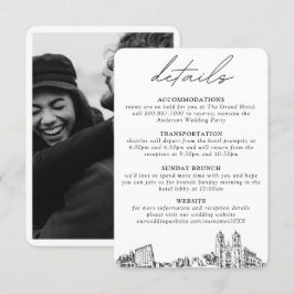 Newark New Jersey bruiloft details behuizing Kaart