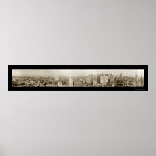 Newark, New Jersey Foto 1912 Poster (Voorkant)