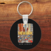Newark New Jersey Nj Urban Energy Sd649  Sleutelhanger (Voorkant)